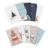 Xenos Kerstkaarten box kleur - set van 10- Kerst Knutselen