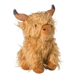 Xenos Kerstknuffel koe - multikleur- Knuffels|Kerstcadeaus