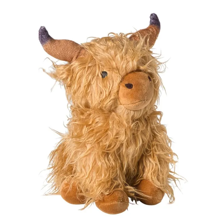 Xenos Kerstknuffel koe - multikleur- Knuffels|Kerstcadeaus
