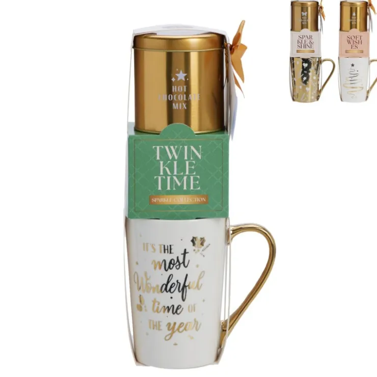 Xenos Kerstmok twinkle - diverse varianten- Kerstmokken