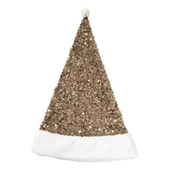 Xenos Kerstmuts - champagnekleurig- Kerstcadeaus