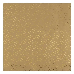 Xenos Kerstpapier hotstamp - diverse varianten - set van 2- Kerst Inpakken