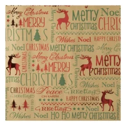 Xenos Kerstpapier hotstamp - diverse varianten - set van 2- Kerst Inpakken