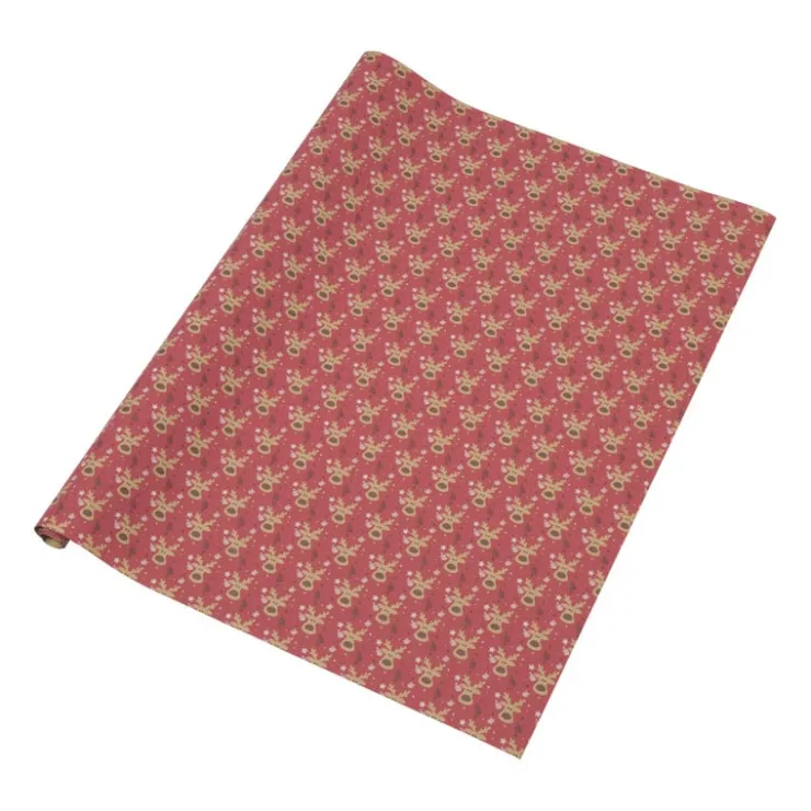 Xenos Kerstpapier kraft - diverse varianten - 200x70 cm- Kerst Inpakken