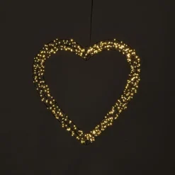 Xenos Kerstverlichting hart - ø38 cm - 480 lampjes- Kerstverlichting