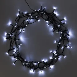 Xenos Kerstverlichting LED - klassiek wit - 100 lampjes - 7.5 meter- Kerstverlichting|Kerstboom Verlichting