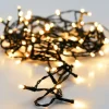 Xenos Kerstverlichting LED - warm wit - 48 lampjes - 3.5 meter- Kerstverlichting