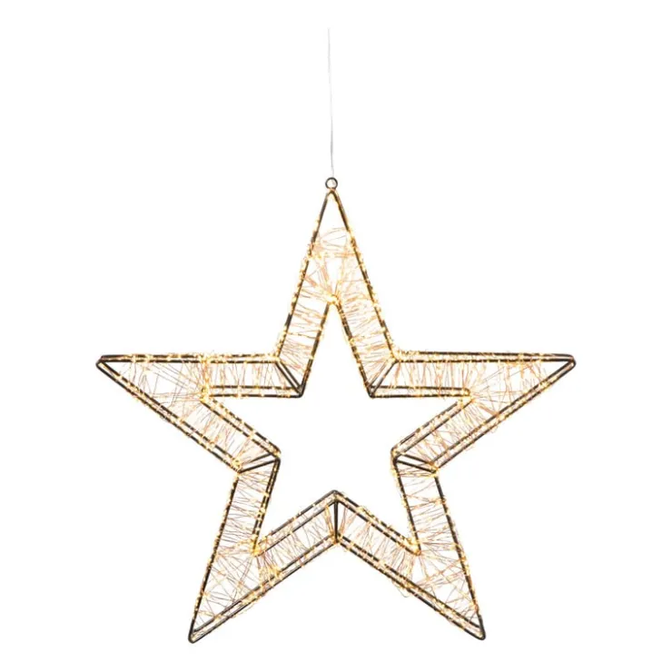 Xenos Kerstverlichting ster groot - warm wit - 58 cm- Kerstverlichting|Kerstboom Verlichting