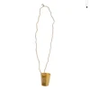 Xenos Ketting shotglas NY - diverse kleuren - 80 cm- Shotglaasjes