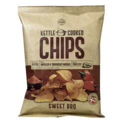 Xenos Kettle Cooked Chips - sweet BBQ - 150 gram- Chips, Nootjes En Zoutjes