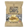 Xenos Kettle Cooked Chips - zeezout en peper - 150 gram- Chips, Nootjes En Zoutjes