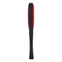Xenos Kledingborstel - zwart/rood - 26x6x2 cm- Kledinghangers