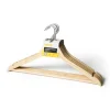 Xenos Kledinghangers - naturel - set van 5- Kledinghangers