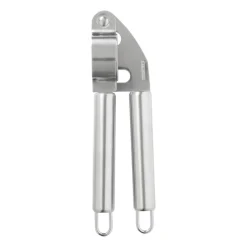 Xenos Knoflookpers London - zilverkleurig - 19 cm- Keukengerei