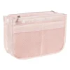 Xenos Koffer/tas organizer - roze - 26x9x17 cm- Koffer Organizers