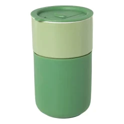 Xenos Koffiebeker to go - groen - 360 ml- Drinkflessen