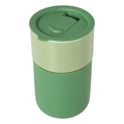 Xenos Koffiebeker to go - groen - 360 ml- Drinkflessen