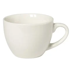 Xenos Koffiekopje wit - porselein - 190 ml- Mokken
