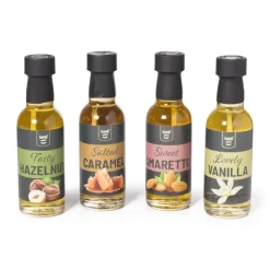 Xenos Koffiesiropen set - 4x45 ml- Koffie|Koffie Accessoires