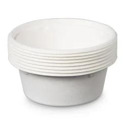 Xenos Kom bagasse - ø13.5 cm - 350 ml- Wegwerpservies|Kommen