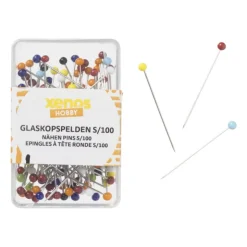 Xenos Kopspelden - ijzer - set van 100- Knutselspullen