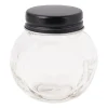 Xenos Kruidenpot mini - zwart - 50 ml- Voorraadpotten