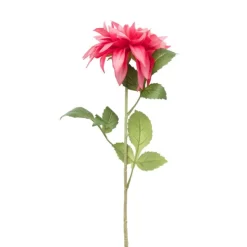 Xenos Kunstbloem dahlia - fuchsia - 75 cm- Kunstbloemen