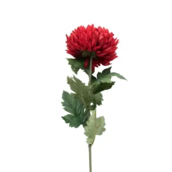 Xenos Kunstbloem dahlia groot - rood - 75 cm- Kunstbloemen