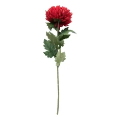 Xenos Kunstbloem dahlia groot - rood - 75 cm- Kunstbloemen