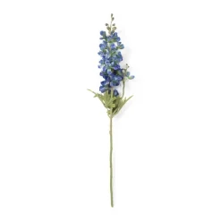 Xenos Kunstbloem ridderspoor - blauw - 85 cm- Kunstbloemen