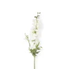 Xenos Kunstbloem ridderspoor - wit - 85 cm- Kunstbloemen