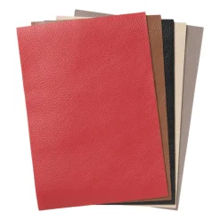 Xenos Kunstleer sheets - pu - set van 5- Knutselspullen