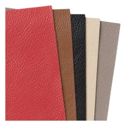 Xenos Kunstleer sheets - pu - set van 5- Knutselspullen