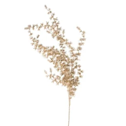 Xenos Kunsttak den - goudkleurigkleurig - 92 cm- Kunstbloemen