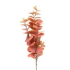 Xenos Kunsttak eucalyptus - oranje - 79 cm- Kunstbloemen