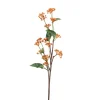 Xenos Kunsttak met besjes - oranje - 80 cm- Kunstbloemen