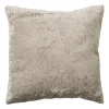 Xenos Kussen jacquard geschubt - bruin - 45x45 cm- Kussens