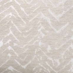 Xenos Kussen jacquard zigzag - beige - 45x45 cm- Kussens