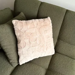 Xenos Kussen japandi - beige - 45x45 cm- Kussens