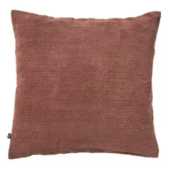 Xenos Kussen met blokjes - roze - 60x60 cm- Kussens