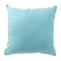 Xenos Kussen met print - blauw - 45x45 cm- Kussens