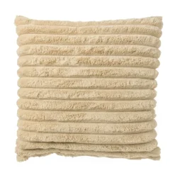 Xenos Kussen rib - beige - 45x45 cm- Kussens