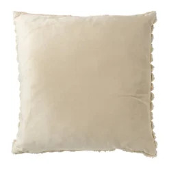 Xenos Kussen rib - beige - 45x45 cm- Kussens