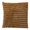 Xenos Kussen rib - bruin - 45x45 cm- Kussens