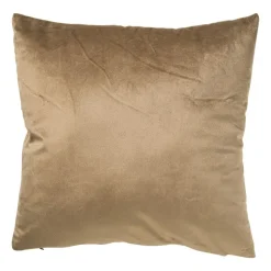Xenos Kussen velvet animal - bruin - 45x45 cm- Kussens