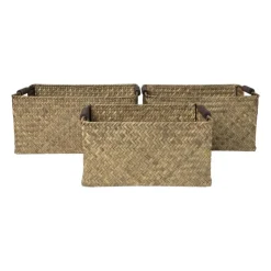 Xenos Lademand met handles Daan - 16x31x22 cm- Manden|Manden