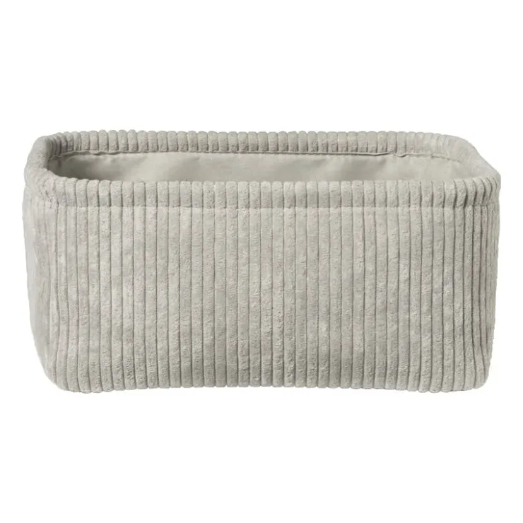 Xenos Lademand Vinz corduroy - 11x24x16 cm - diverse kleuren- Manden|Manden