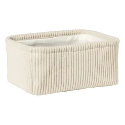 Xenos Lademand Vinz corduroy - 11x24x16 cm - diverse kleuren- Manden|Manden