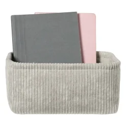 Xenos Lademand Vinz corduroy - 11x24x16 cm - diverse kleuren- Manden|Manden