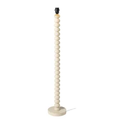 Xenos Lampvoet bollen - beige- ø24x135 cm- Lampenvoeten